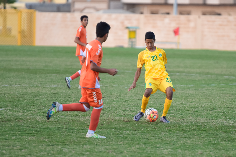 براعم قدم #نادي_الخليج يفتتح موسمه بسداسية نظيفة في شباك مضر