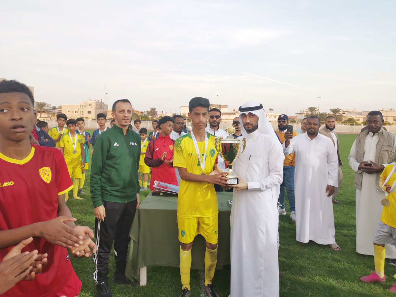 براعم قدم الخليج يحقق المركز الثاني بعد خسارته من القادسية
